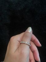 Roségold vergoldet Ring mit Steinchen 17mm neu Kreis Pinneberg - Pinneberg Vorschau