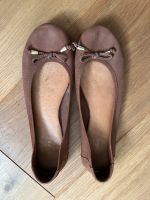 Akira Ballerinas aus Leder in braun - Gr. 40 Düsseldorf - Friedrichstadt Vorschau