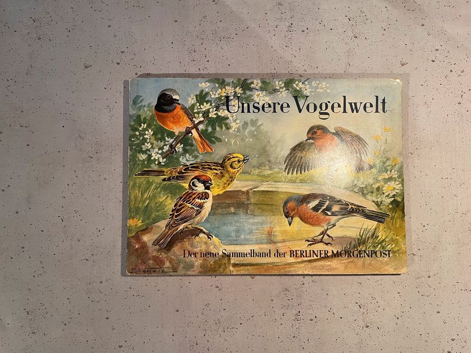 Heft Buch Zeitschrift Unsere Vogelwelt Berliner Morgenpost 1959 in Berlin