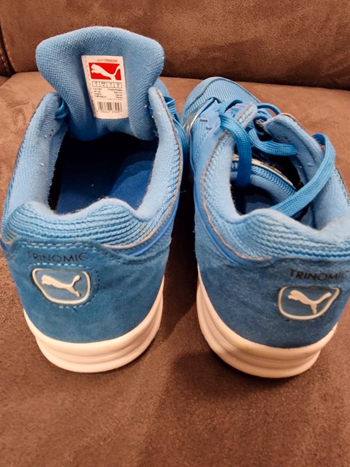 Puma Sneaker Schuhe blau Gr. 42 +Top Zustand+ in Oeversee