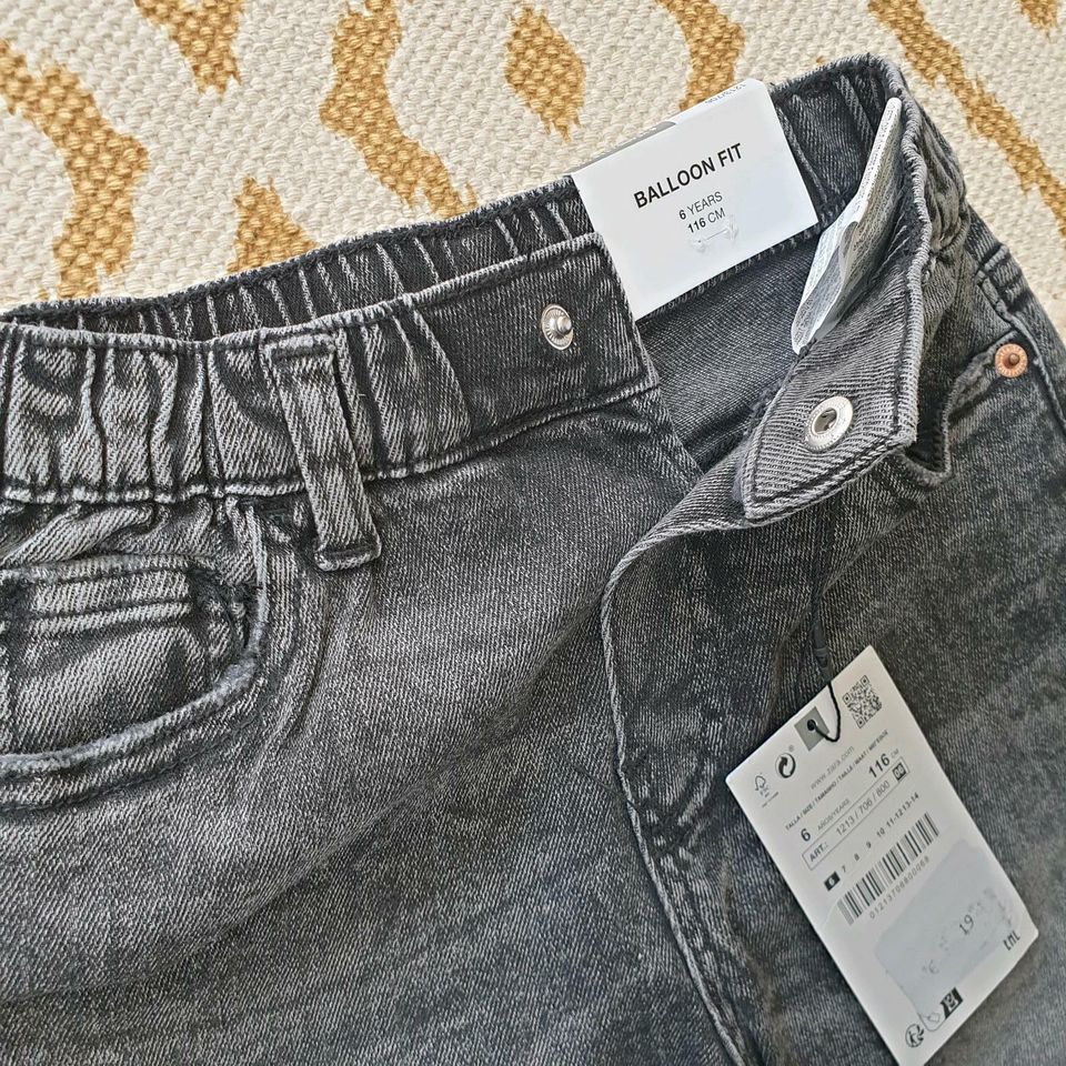 ⭐2 Paar Gr 116 ZARA⭐ Junge Paket Jeans ⭐Hose bequem Neu festlich in Darmstadt