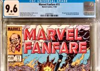 Marvel Fanfare #11, CGC 9.6, US Marvel Comics West - Schwanheim Vorschau