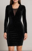 Schwarzes Glitzerkleid von Amisu – Gr. 40 Bayern - Glattbach Unterfr. Vorschau