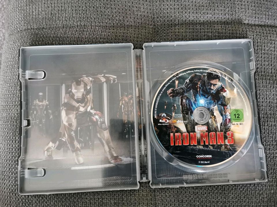 Iron Man 3 Steelbook Blu-ray Limited Edition in Mülheim (Ruhr)