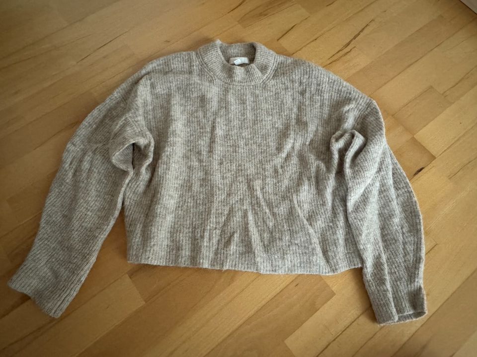 Pullover beige Alpaka, Wolle Größe XS/S in Schlüsselfeld