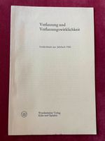 Prof. Dr. F. A. Hermens: Verfassung und Verfassungswirklichkeit Thüringen - Jena Vorschau