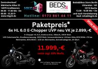 Paketpreis 6x Elektroroller Futura HL6.0 Chopper Tageszulassungen Brandenburg - Großbeeren Vorschau