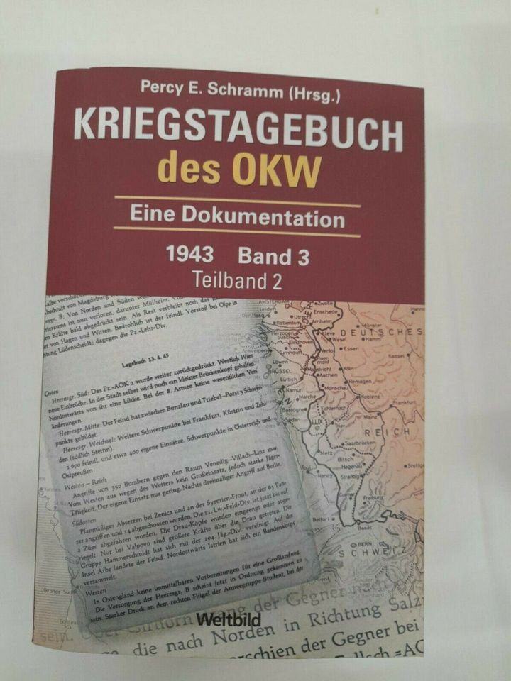 Kriegstagebuch des OKW Dokumentation  Krieg Weltbild Verlag in Burgheim