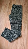 Schwarz weiße gemusterte Jeggings Hose Baumwolle von Gina Sachsen-Anhalt - Halle Vorschau