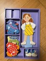 Melissa & Doug Maggie Leigh Anziehpuppe magnetisch aus Holz Köln - Porz Vorschau