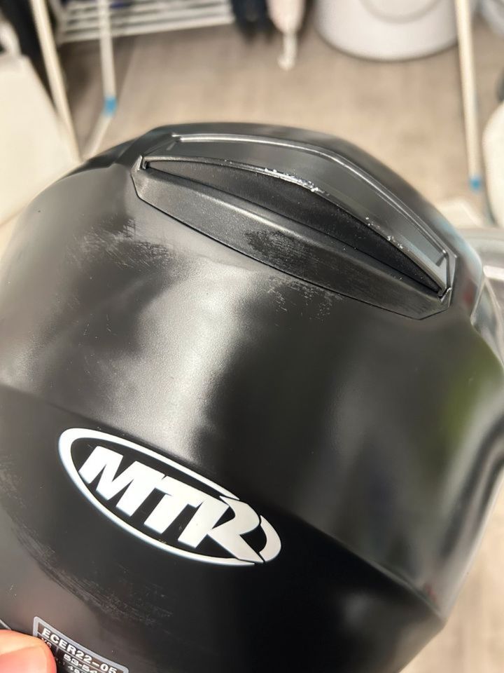 MTR Motorradhelm Größe XS , schwarz Matt für Teenager in Reichertshofen