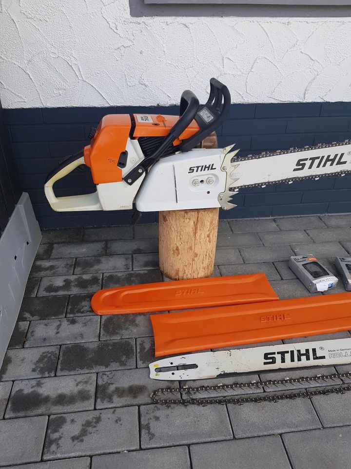 Stihl MS 880 Kettensäge Benzin Motorsäge Säge + Zubehör TOP in Emmerzhausen