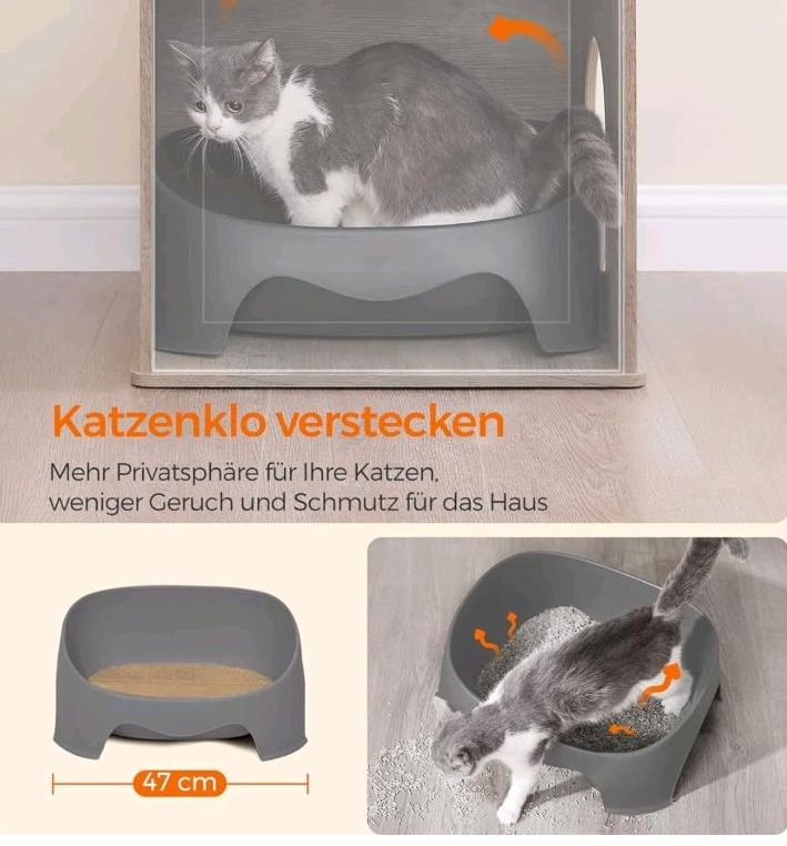 !Neu! Kratzbaum,2in1 Katzenmöbel Neu ,Toilette plus Höhle in Weikersheim