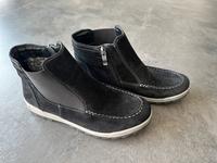 Schwarze Ara Halbstiefel gefüttert Wildleder Gr. 40 -neu Wandsbek - Hamburg Bergstedt Vorschau