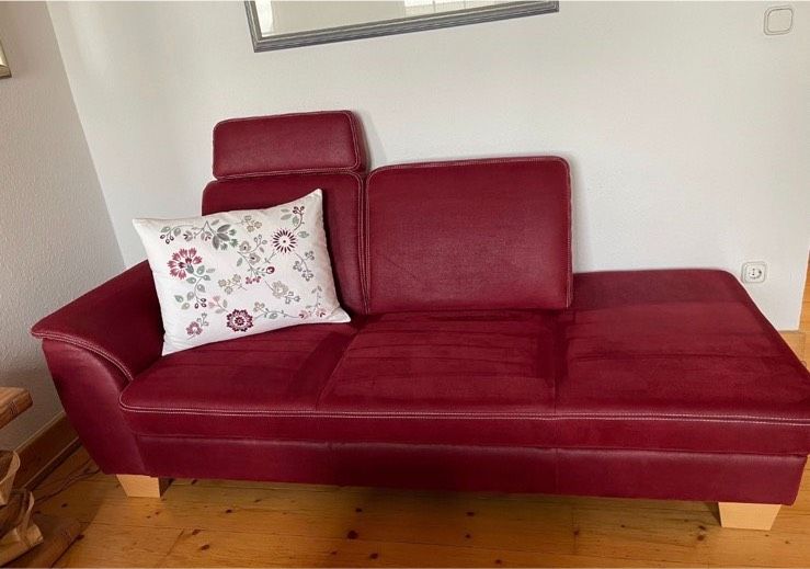 Recamiere (Sofa) mit passendem Sessel in Koblenz