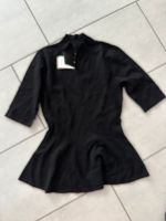Bluse Top Kurzarm Pulli Shirt schwarz Größe S neu Etikett 59 Euro Baden-Württemberg - Tamm Vorschau