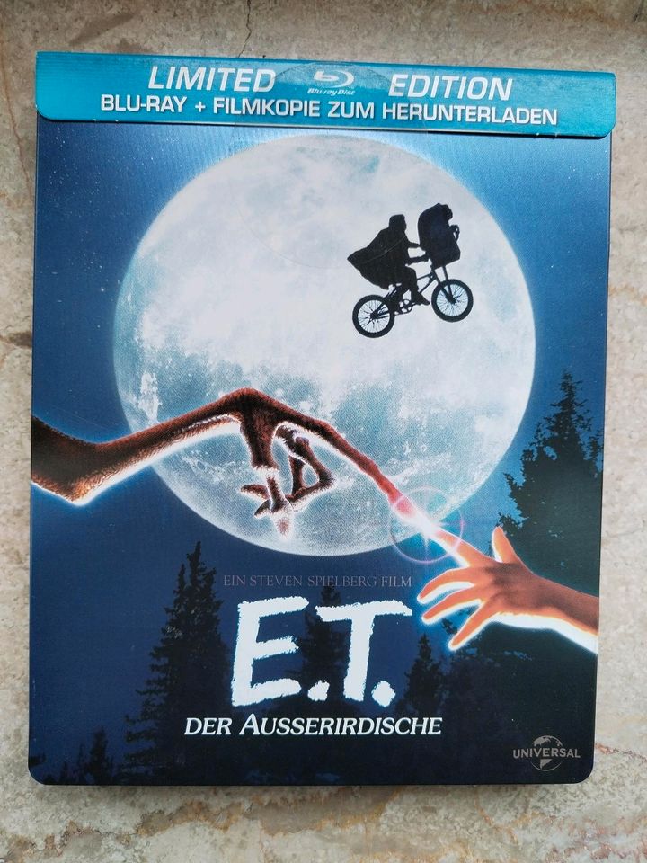 E T. Der Außerirdische Blu Ray Steelbook neuwertig in Blieskastel
