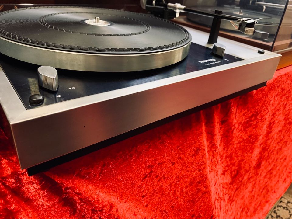 Plattenspieler Klassiker Thorens td 160 in Metallzarge. Selten in Düsseldorf