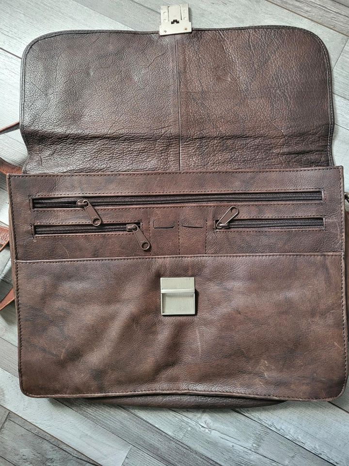 Herren echtleder Tasche / Laptoptasche in Lauterbach (Hessen)