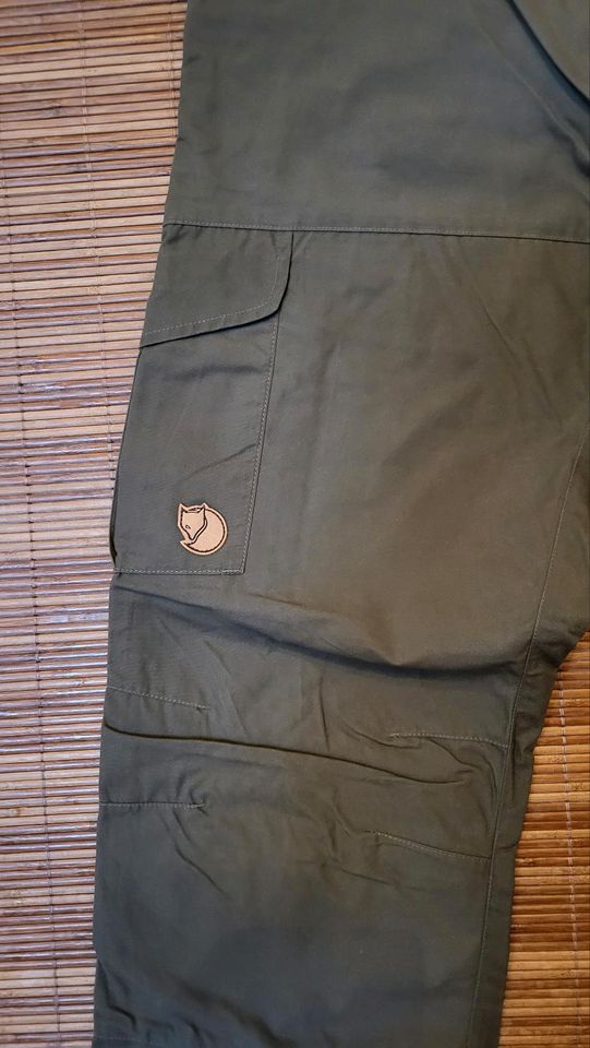 Outdoor Hose Damen Fjällräven Karla Trousers Größe 40 khaki neu in Cham