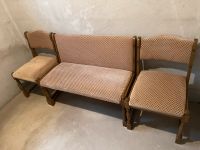 Sitzbank und zwei Stühle Vintage Hessen - Elz Vorschau