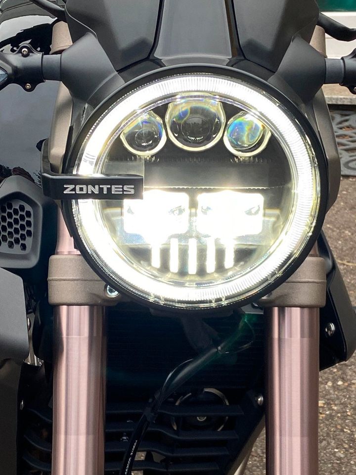 NEU Zontes 125er Scrambler 125 G1 Café-Racer 125ccm 15 PS ABS in Obersulm