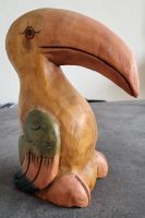 Holzfigur TUKAN 32 cm * massiv Nordrhein-Westfalen - Iserlohn Vorschau