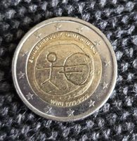 Seltene 2 Euro Münze Strichmännchen  WWU 1999-2009 ( F ) Kreis Pinneberg - Elmshorn Vorschau