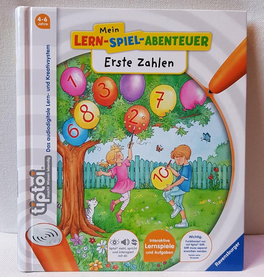 tiptoi Erste Zahlen - 4-6 Jahre in Großkrotzenburg