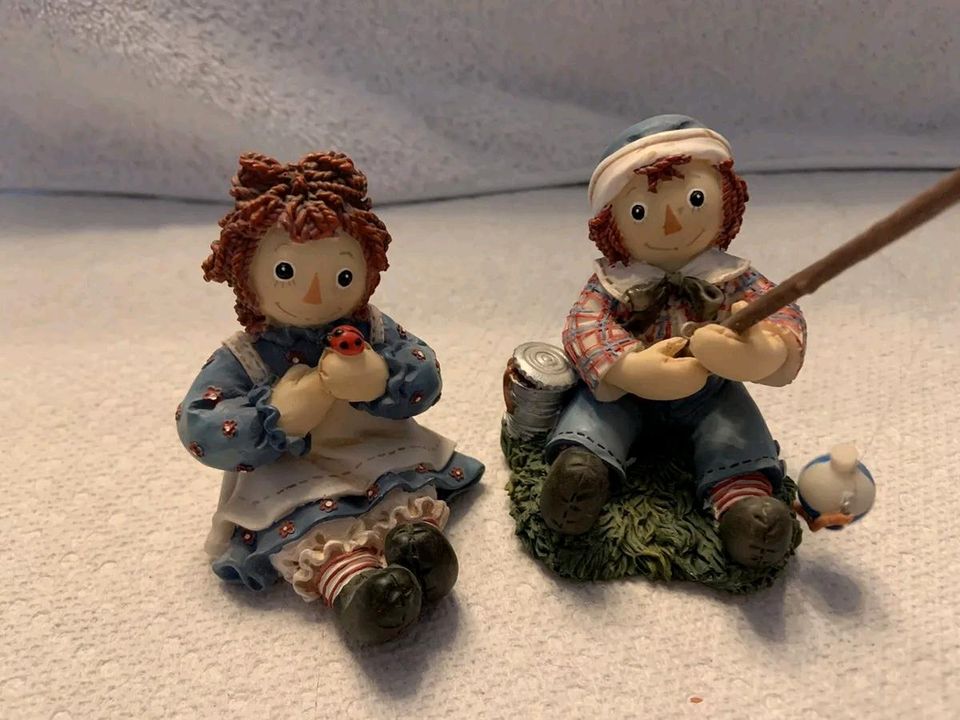 !Ich Suche! Raggedy Ann and Andy Figuren in Peine