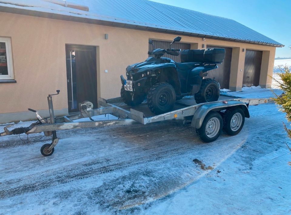 Miete - PKW Transportanhänger / Schlepphänger / Autotransporter in Olbernhau