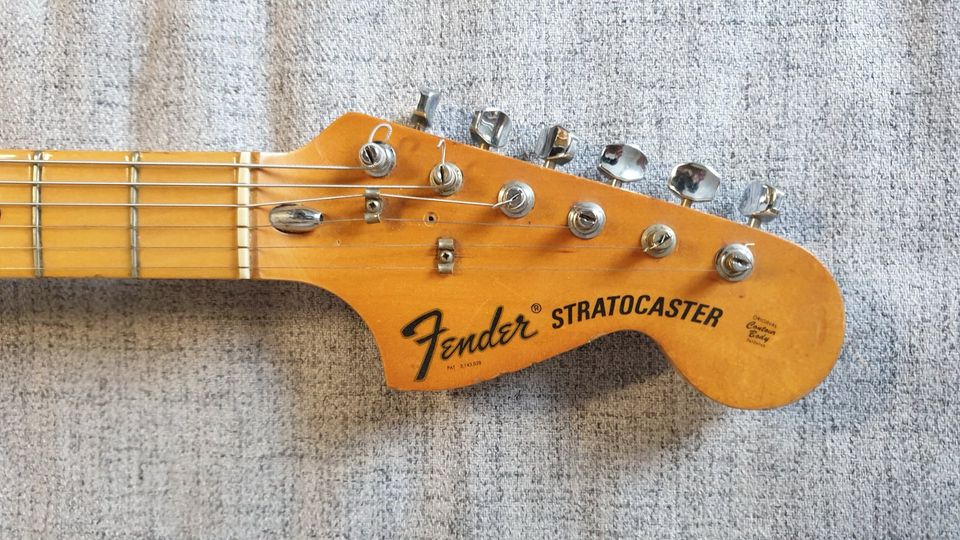 Fender Stratocaster USA 3-tone sunburst hardtail Bj. 1976 in Inning am Ammersee