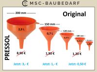 Trichter Pressol 200mm 150mm 120mm 100mm 75mm o. Sieb Schleswig-Holstein - Emkendorf Vorschau