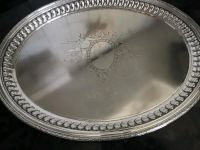 Silber Tablett/Schale Oval Engel Putte 800 Koch u. Bergfeld? Nordrhein-Westfalen - Windeck Vorschau