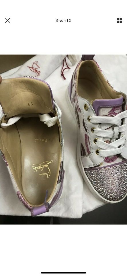 Christian Louboutin Sneaker Gondolastrass Swarovski in Jüchen