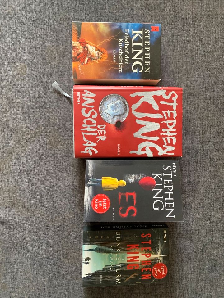 4 Bücher von Stephen King in München