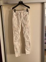 Zara Woman Jeans Creme Blumen Gr. 34 Wandsbek - Hamburg Farmsen-Berne Vorschau