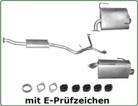 Auspuff Set Subaru Forester SH 2.0 2.5 Mittel + Endschalldämpfer Hamburg-Mitte - Hamburg Altstadt Vorschau