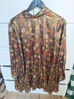ZARA ❌️ Schickes Kleid khaki gold glänzend Blumen Muster Gr. M Nordrhein-Westfalen - Tönisvorst Vorschau