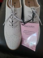 Damenhalbschuhe, Blue Motion, Wildleder weiß, Größe 40, NEU Nordrhein-Westfalen - Bedburg Vorschau