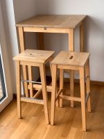 Bartisch + Hocker Ikea Björkudden und Bosse, massiv Holz Niedersachsen - Wolfsburg Vorschau