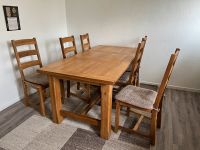 Holztisch + 6 Stühle Nordrhein-Westfalen - Dorsten Vorschau