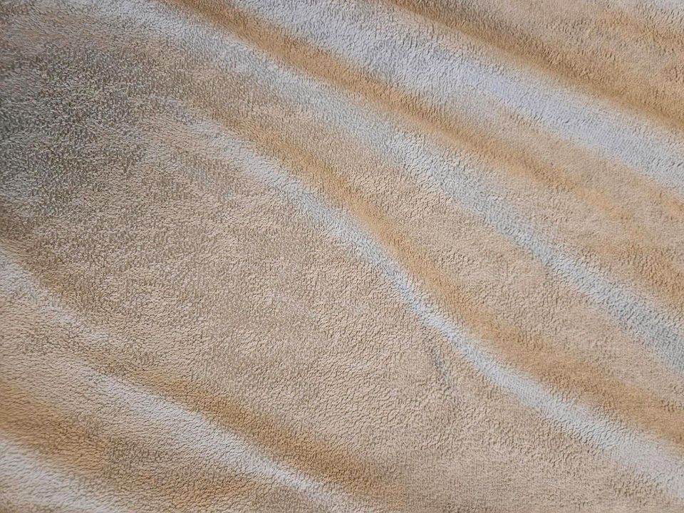 TOP! Spannbettlaken 180-200x200 cm silber Nicki kuschelig weich in Günzburg
