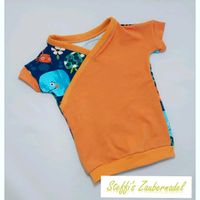 SALE T-Shirt orange/Fische 62/68 Nordrhein-Westfalen - Pulheim Vorschau