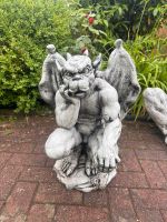 Steinfigur Gargoyle Dämon 50 kg frostfest Steinguss Beton Garten Schleswig-Holstein - Lübeck Vorschau