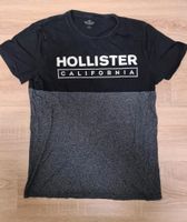 Hollister T-Shirt (grau/schwarz - M) Niedersachsen - Leer (Ostfriesland) Vorschau