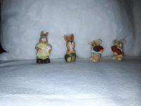 4 bunter  Mini-Osterfiguren  , Osterhasen aus  Keramik Essen - Bergerhausen Vorschau