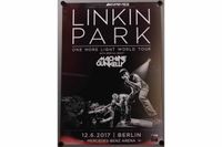 PLAKAT LINKIN PARK KONZERT POSTER BERLIN 2017 machine gun kelly Berlin - Lichtenberg Vorschau