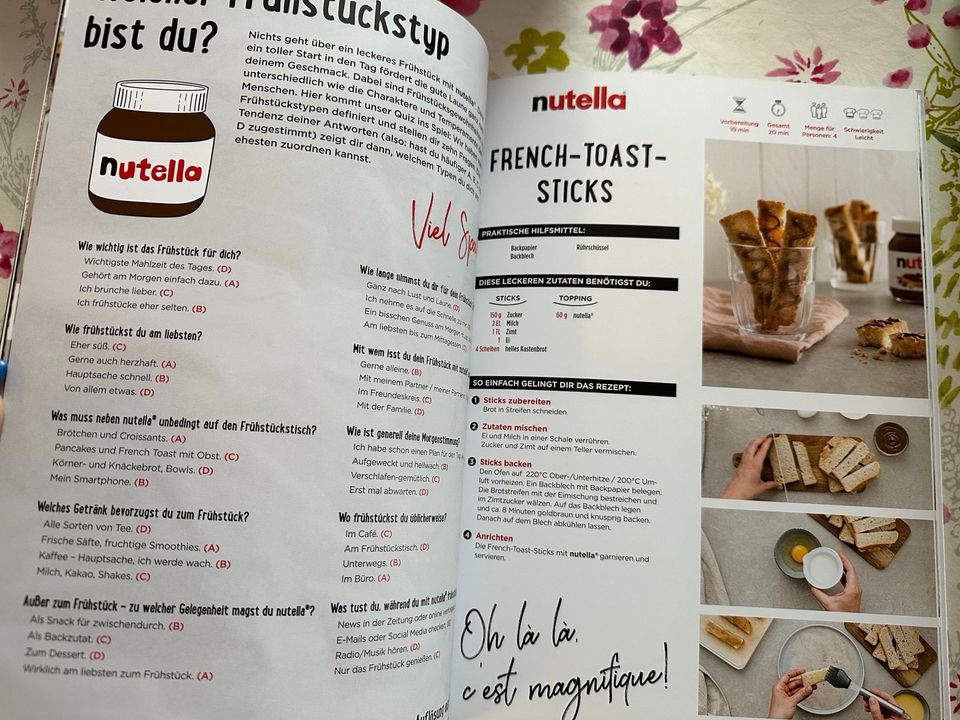 Nutella Backbuch in Bad Lausick