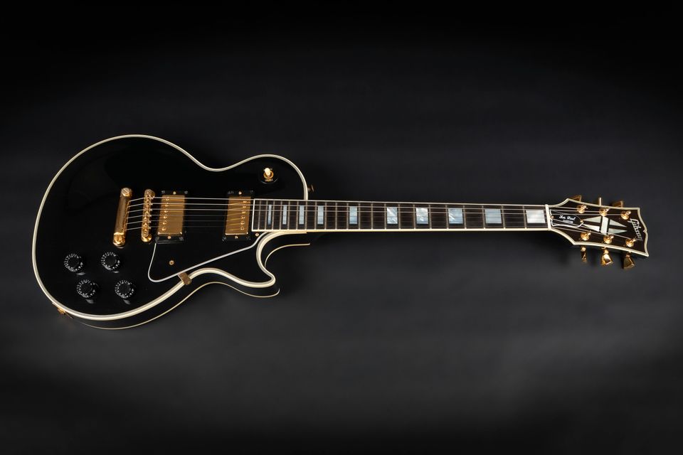 1990 Gibson Les Paul Custom Ebony | Vintage USA Black Beauty in Niebüll